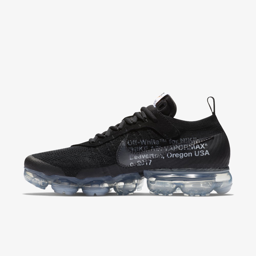 Black off outlet white nike vapormax